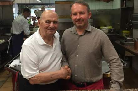 Paul Bocaus et le chef