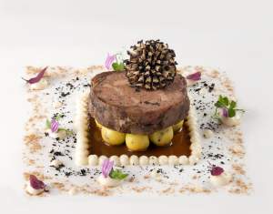 Plat Restaurant Apicius Clermont